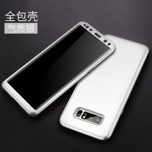 360 Full Cover Protective Ultra Thin Hard PC Body Protection For Samsung+Free Soft film