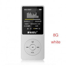 Load image into Gallery viewer, 100% original English version Ultrathin MP3 Player with 8GB storage and 1.8 Inch Screen can play 80h, Original RUIZU X02