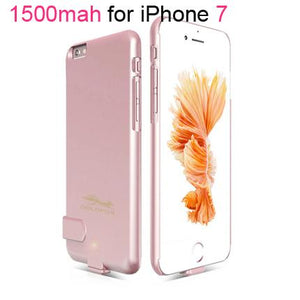 1500mah/2000mah Portable External Power Bank Battery Charger Case For iphone 6 6S 7 Power Battery Case - ColaPa - Discover Hot Mobile Accessories Online