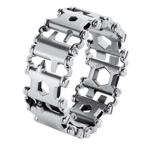 29-IN-1 STAINLESS STEEL MULTI-FUNCTIONAL TOOLS BRACELET