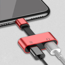 Load image into Gallery viewer, 2-in-1 Charging audio adapter for iphone